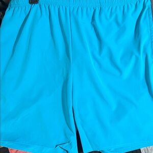 ZELOS Bright Blue Men's Athletic Shorts